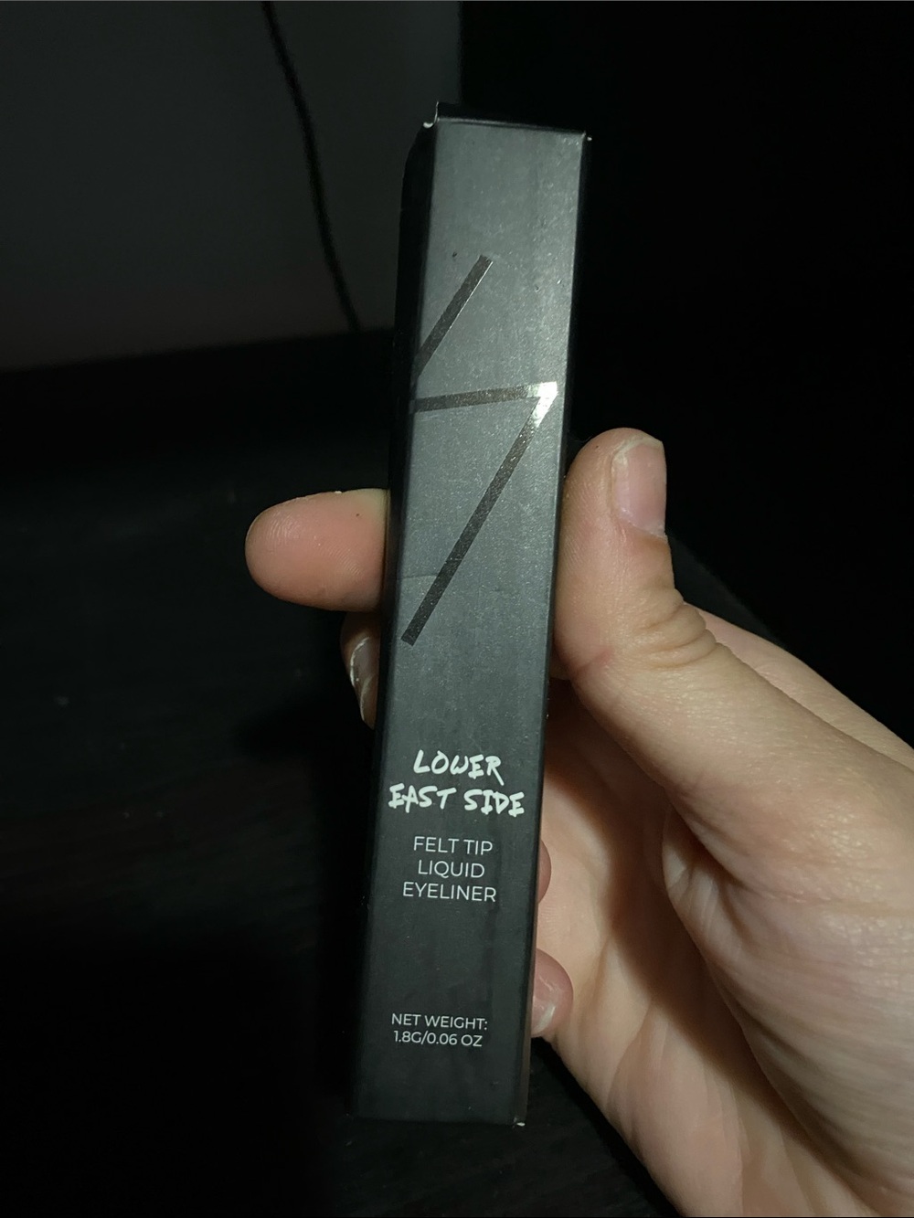 NEW Lower East Side Liquid Felt Tip Eyeliner In Black NWT Sealed